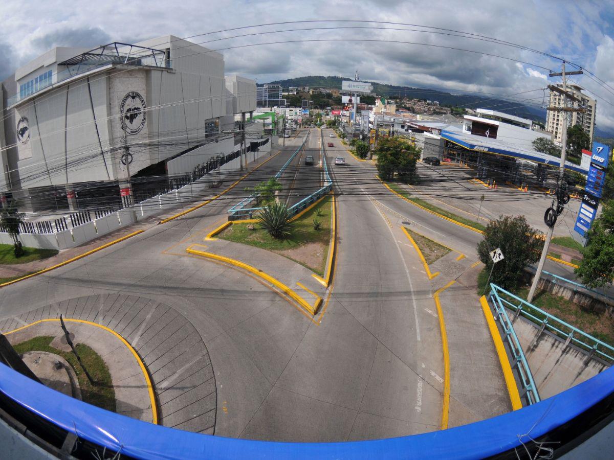 ¡Espectáculo! Sin tráfico, así luce Tegucigalpa durante el Feriado Morazánico ¡Espectáculo! Sin tráfico, así luce Tegucigalpa durante el Feriado Morazánico