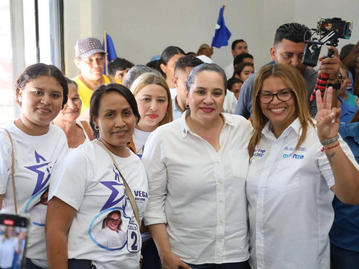 Ana García cierra su campaña visitando Lempira y Choluteca