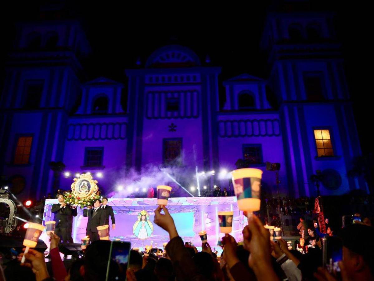 Así se vivió la alborada de la Virgen de Suyapa en su 278 aniversario