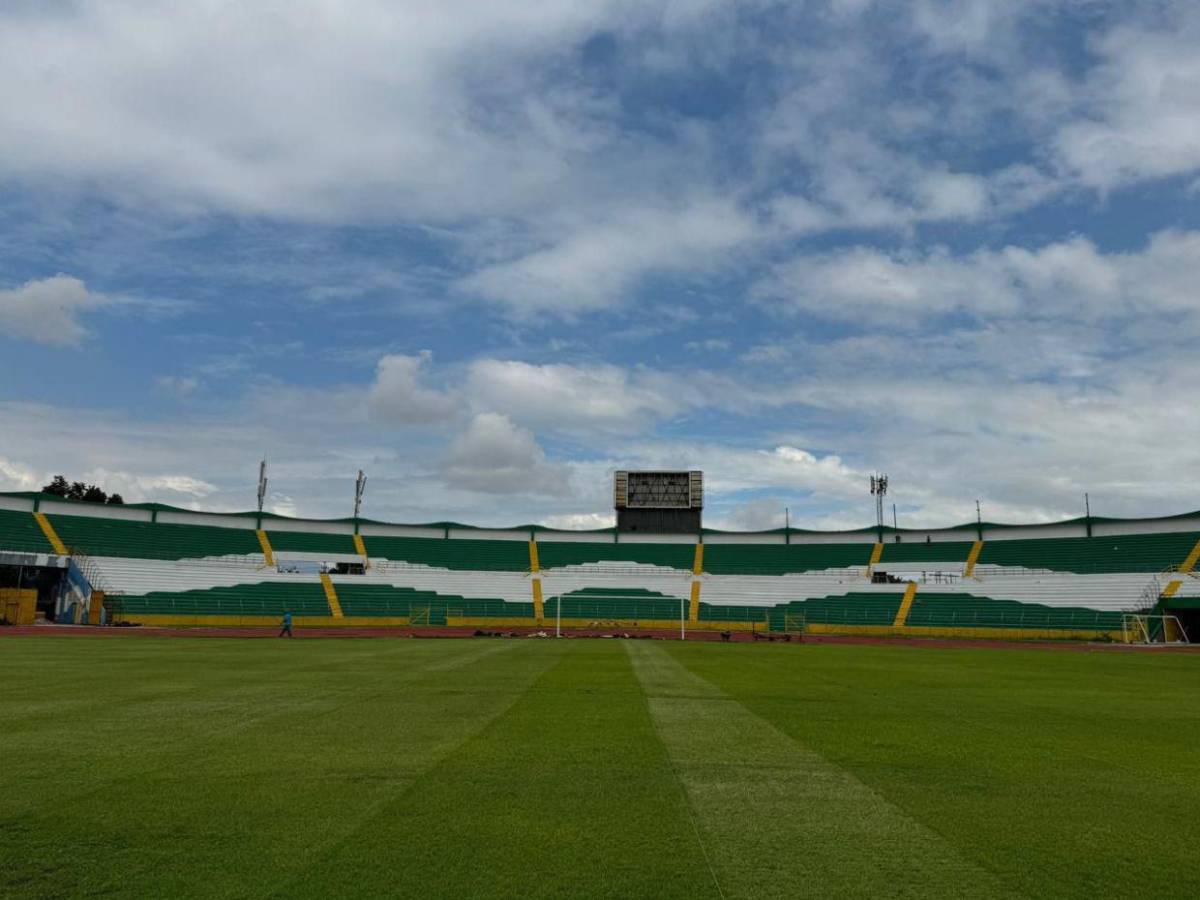 Así están puliendo el Estadio Olímpico para visita de Messi a Honduras