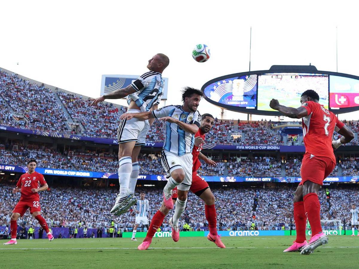 ¿Tomás Zambrano pagó para aparecer en la pantalla durante el Argentina vs Suiza del Mundial?