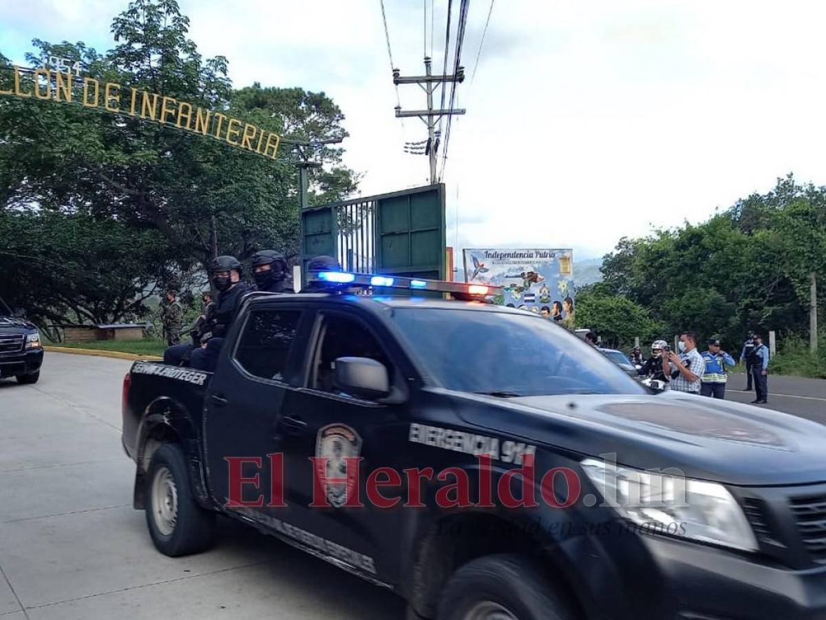 Fuerte despliegue policial y caravana protagonizan traslado de “El Señor de los cielos”, narco que será extraditado a EEUU