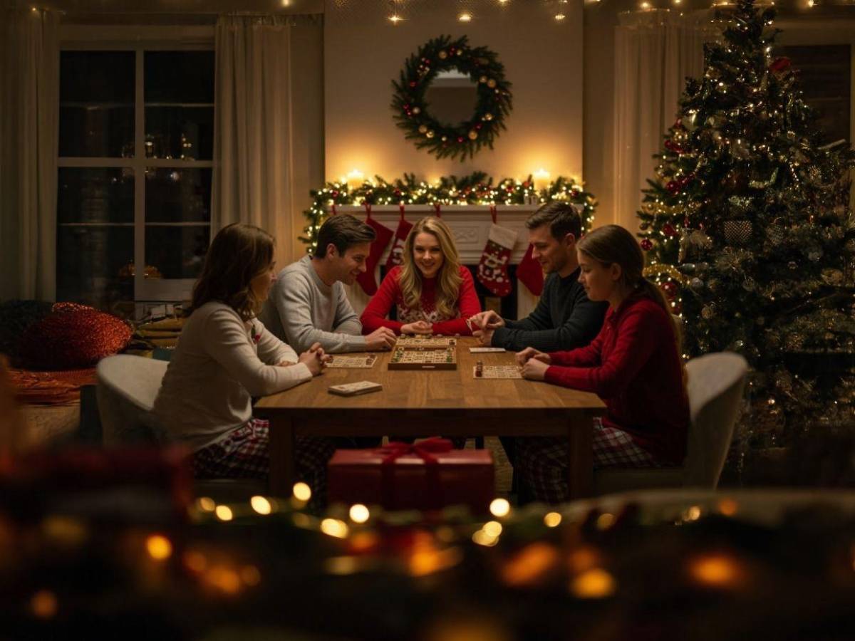 Seis juegos fáciles y económicos para animar tu fiesta navideña