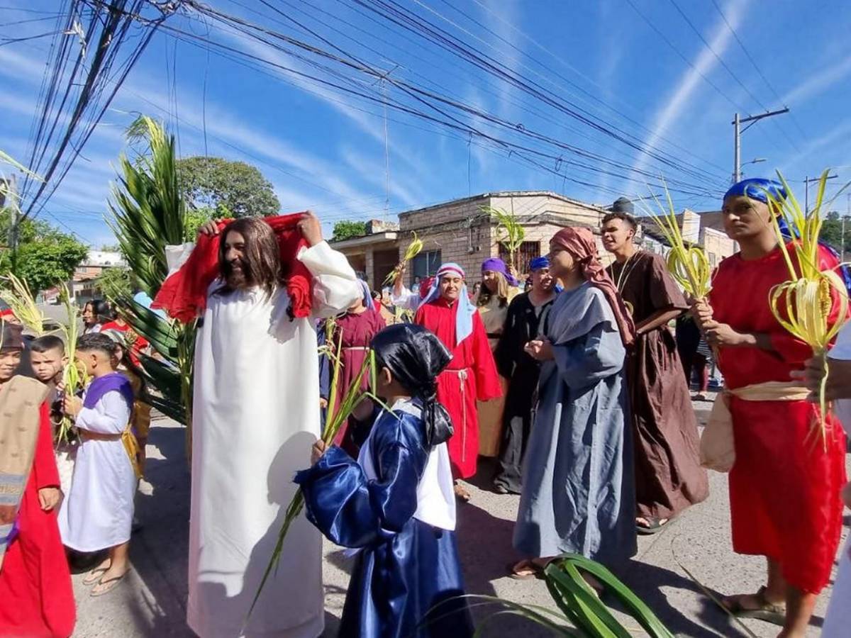 Las mejores imágenes que dejó el Domingo de Ramos de 2025 en Honduras Las mejores imágenes que dejó el Domingo de Ramos de 2025 en Honduras