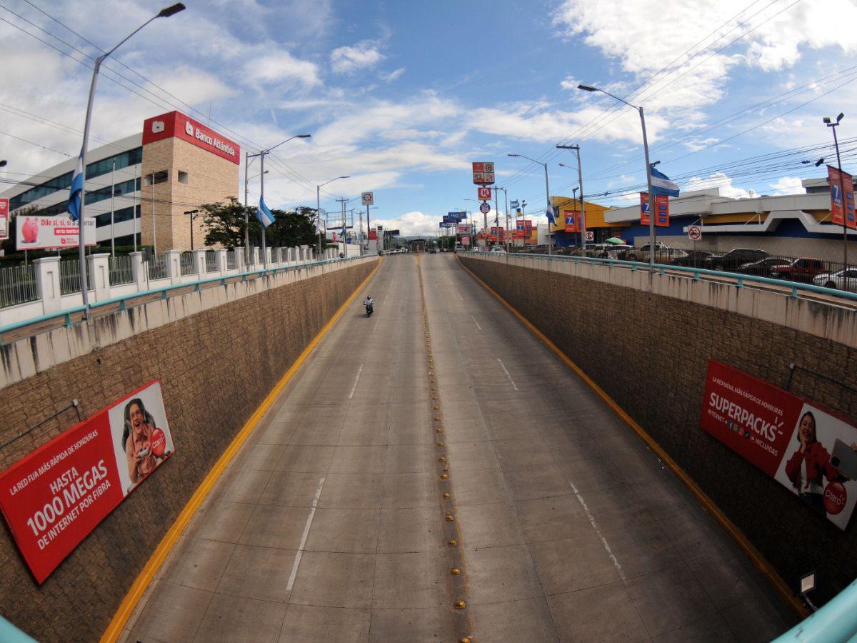 ¡Espectáculo! Sin tráfico, así luce Tegucigalpa durante el Feriado Morazánico ¡Espectáculo! Sin tráfico, así luce Tegucigalpa durante el Feriado Morazánico