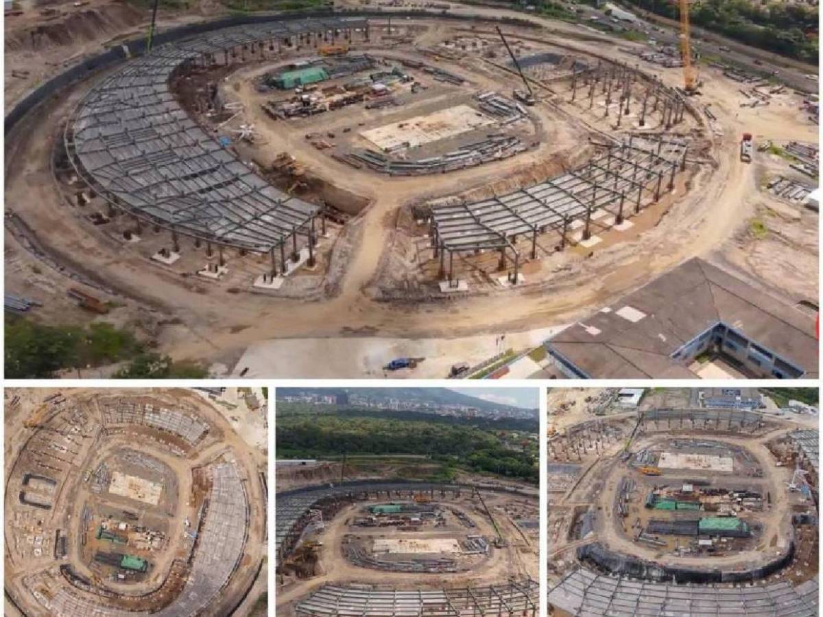 Estadio más grande de Centroamérica: Así avanza la construcción del moderno recinto en El Salvador