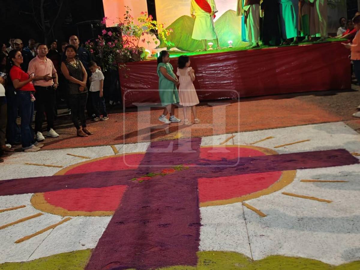 Las imágenes del Santo Entierro en Choluteca, jornada de fe y tradición