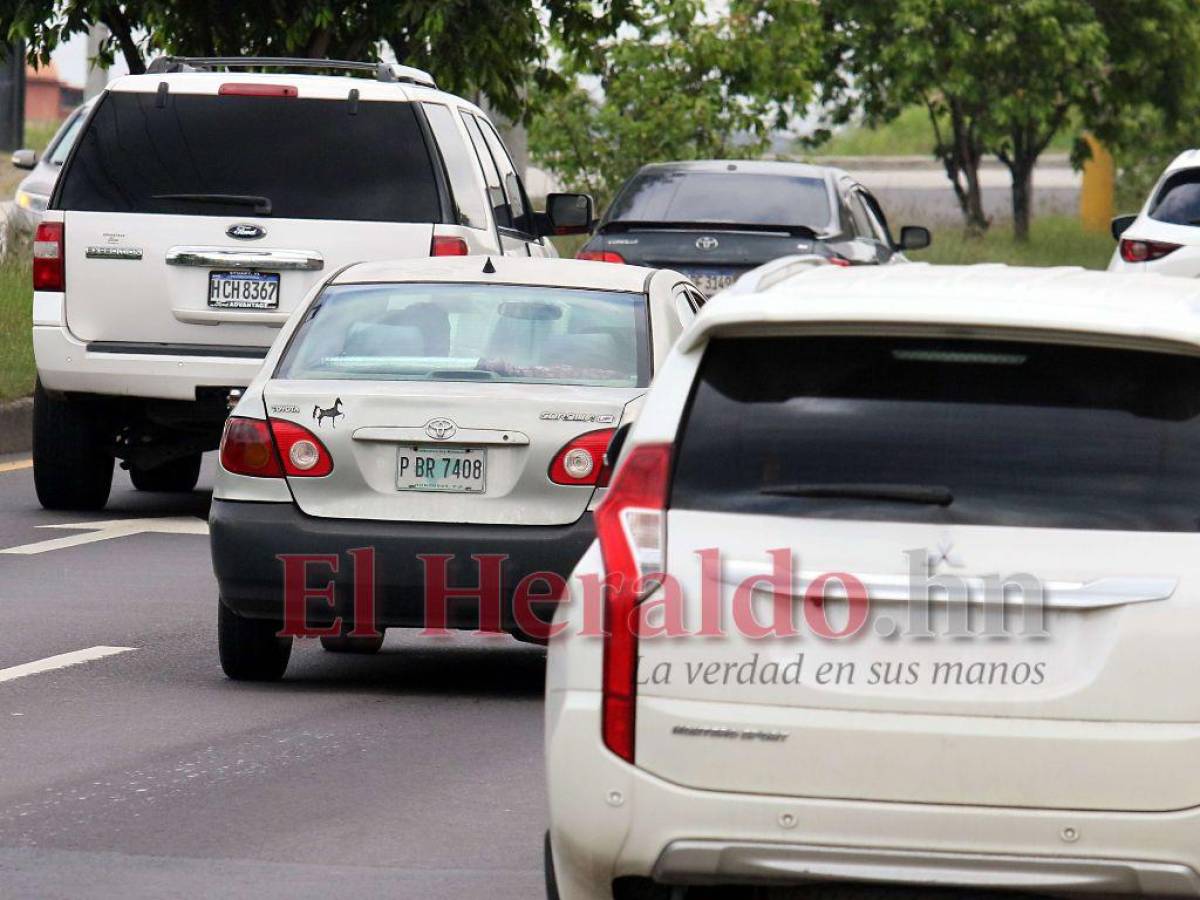 Honduras: Multas de L 400 por no realizar el cambio de placas a carros