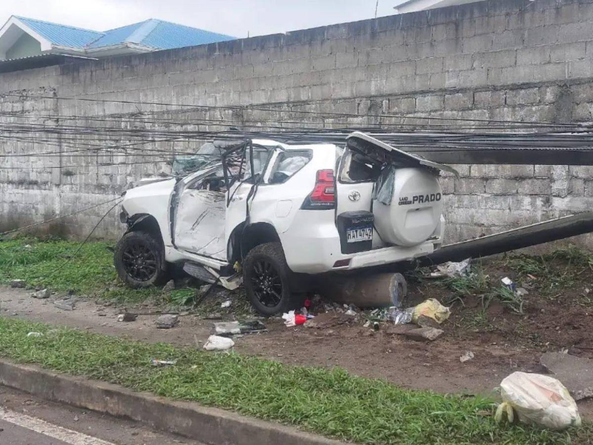 Ingeniero muere en accidente en SPS y queda entre amasijo de hierro