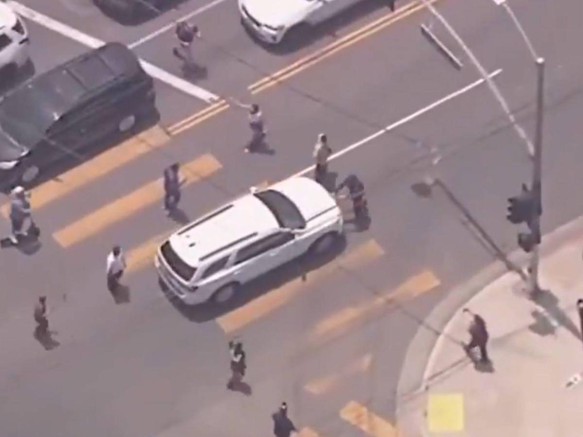 Enfrentamientos y detenidos en Los Ángeles por masivas redadas de ICE