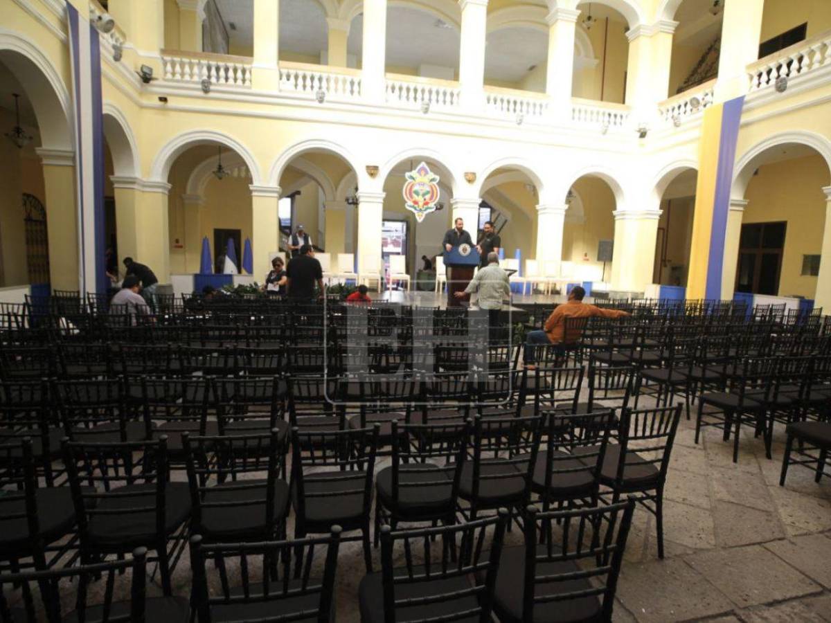 Así avanzan los preparativos para la juramentación de Juan Diego Zelaya en el MIN