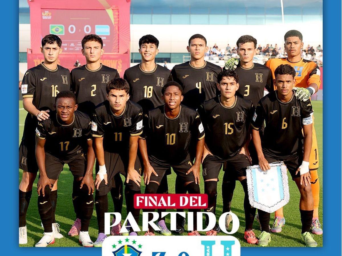 Tristeza en Honduras, figura no estuvo por este motivo y alegría en Brasil tras goleada en Mundial Sub-17