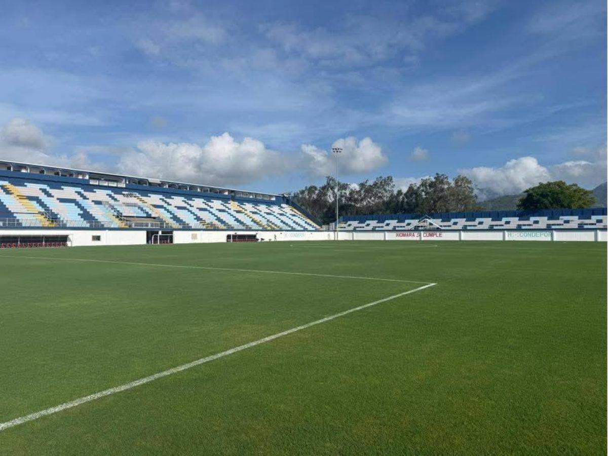 Una belleza: Así avanza la remodelación del estadio Juan Ramón Brevé en Juticalpa, Honduras