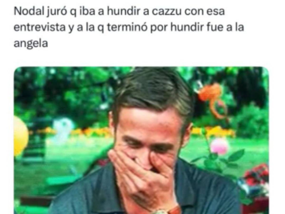 Los memes que dejó la entrevista de Christian Nodal con Adela Micha