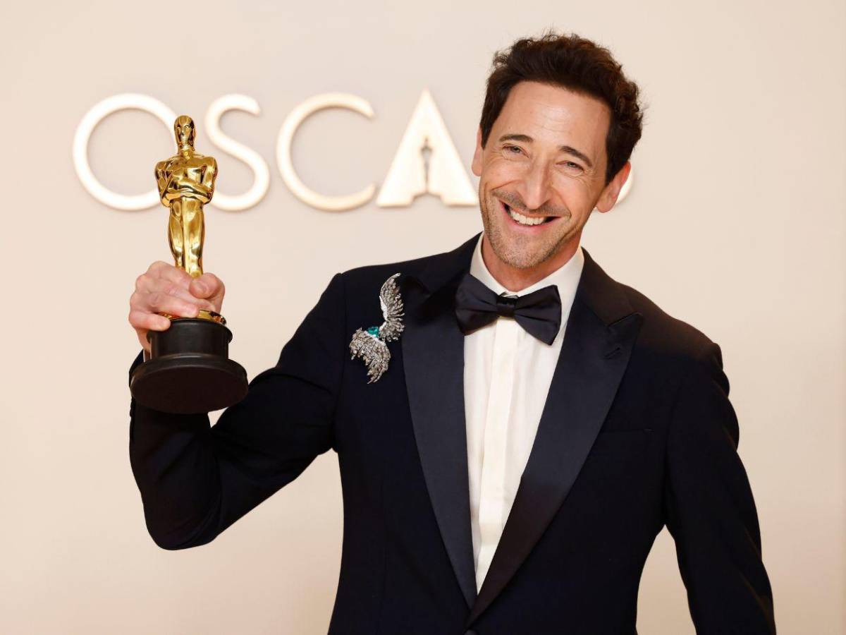 Adrien Brody impone nuevo récord con el discurso más largo en los Oscar
