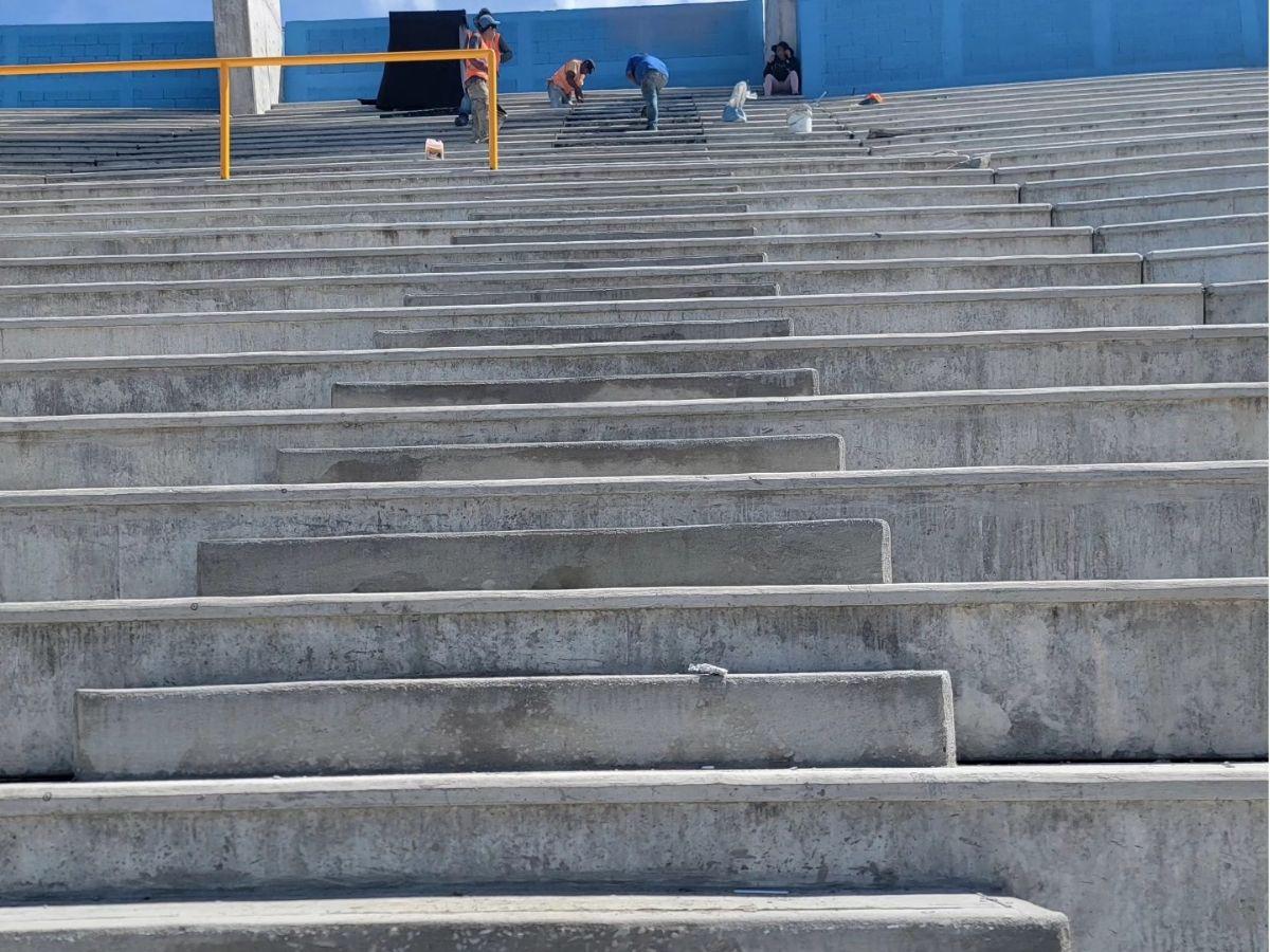 Así van los avances del estadio Nacional ya con el moderno techado