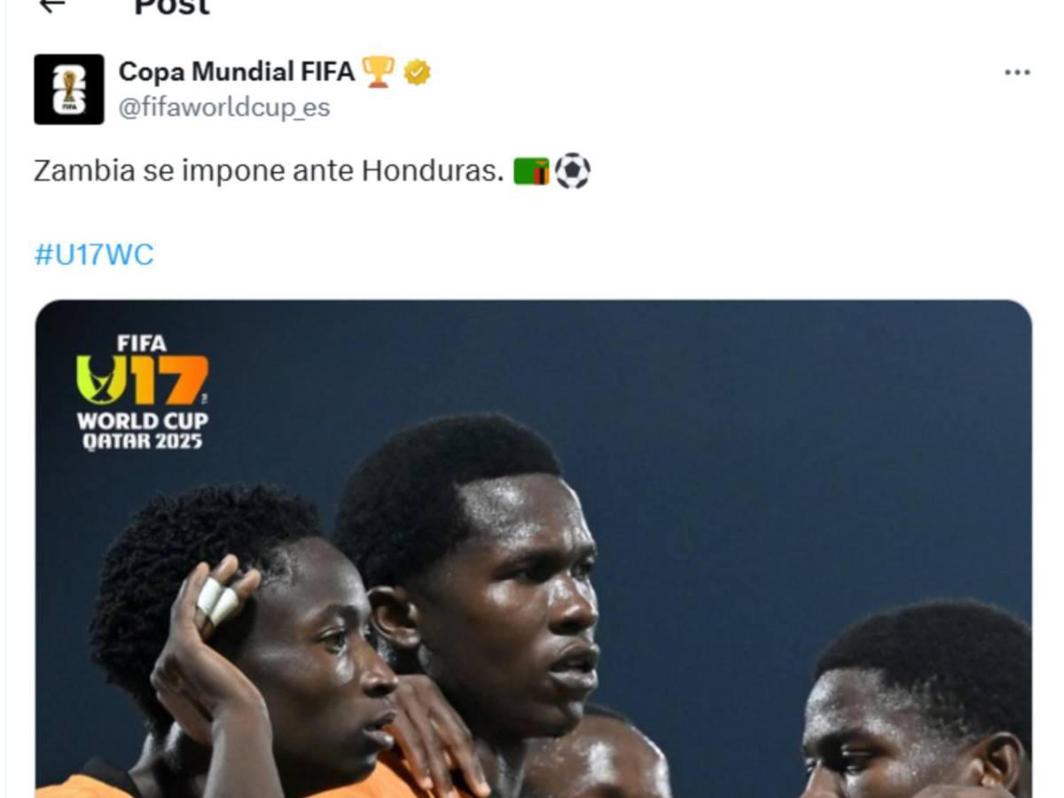 Indignación en medios catrachos por goleadas a Honduras en el Mundial Sub-17