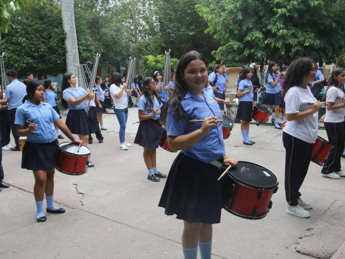 Con ritmos tradicionales y modernos, banda del Jesús Milla Selva se prepara para el 15 de septiembre