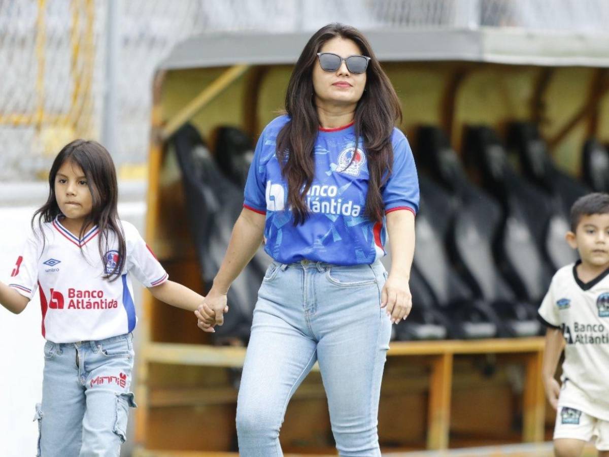 Hermosas chicas, leones y tiburones: gran ambiente para Platense vs Olimpia