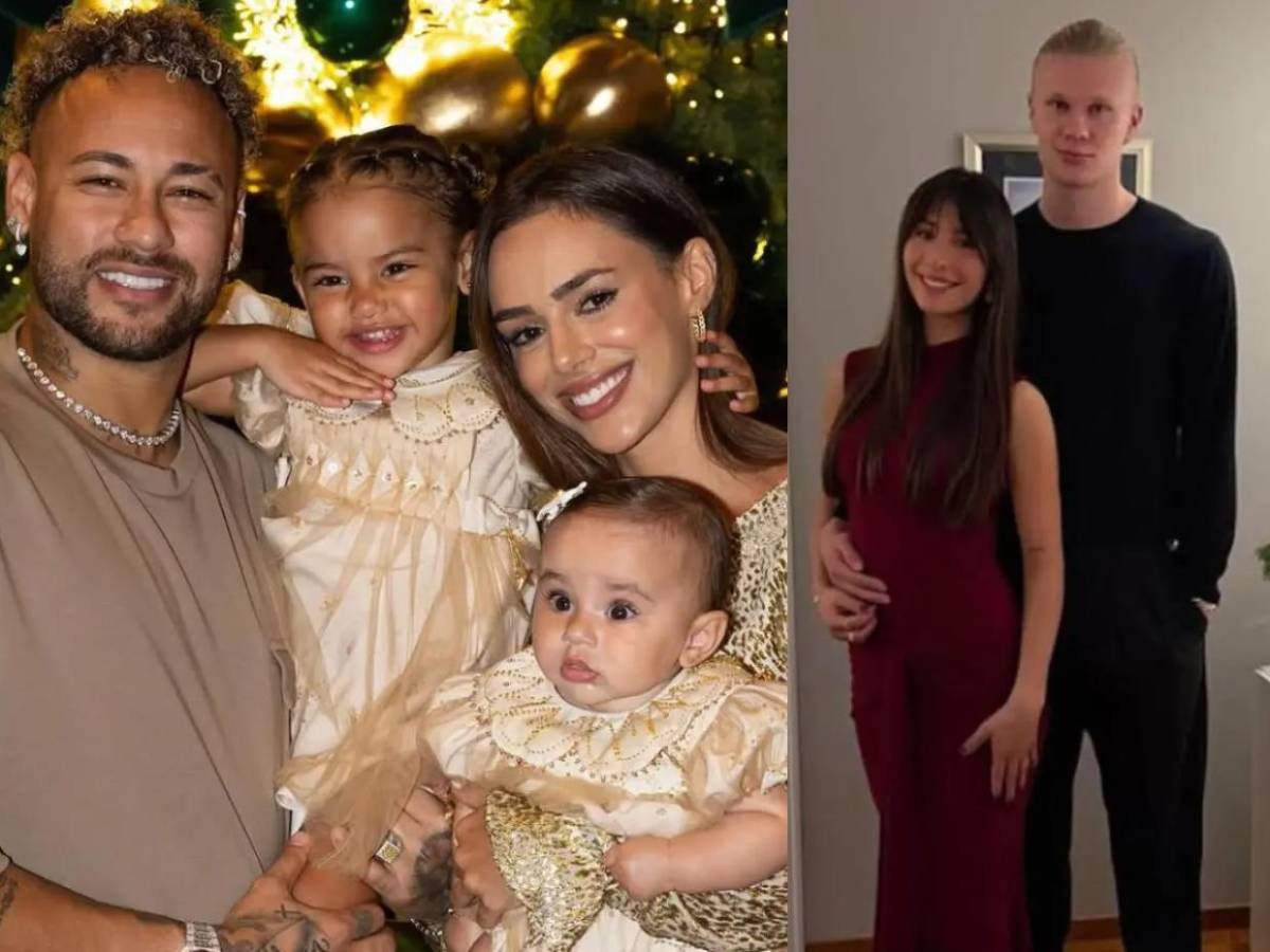 Así pasaron la Navidad los grandes futbolistas ¿Y Messi?