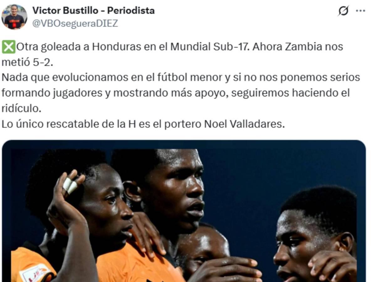 Indignación en medios catrachos por goleadas a Honduras en el Mundial Sub-17