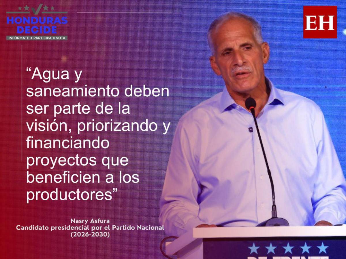 Denme esa oportunidad, Honduras: las frases de Nasry Asfura en foro de USAP