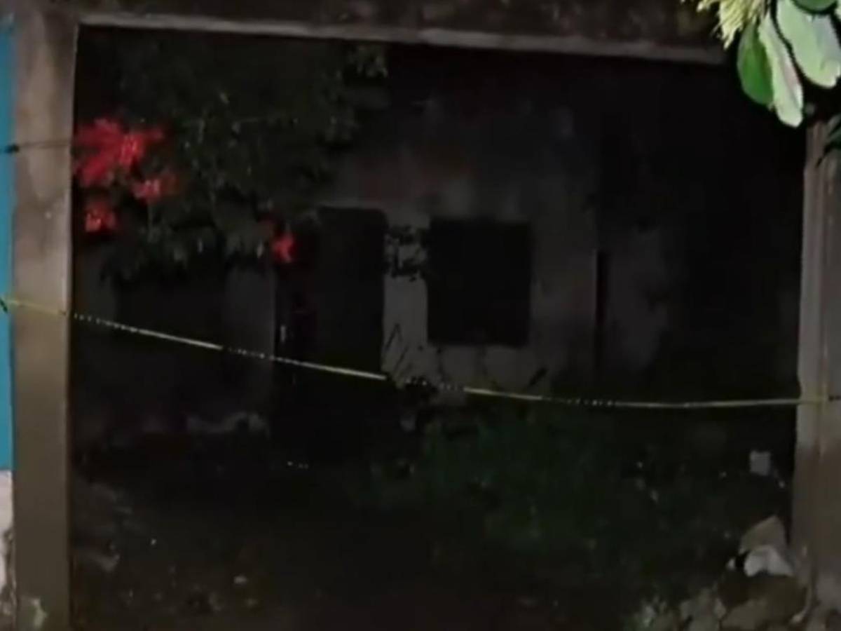 En una casa abandonada asesinan a dos menores de edad en La Planeta de San Pedro Sula