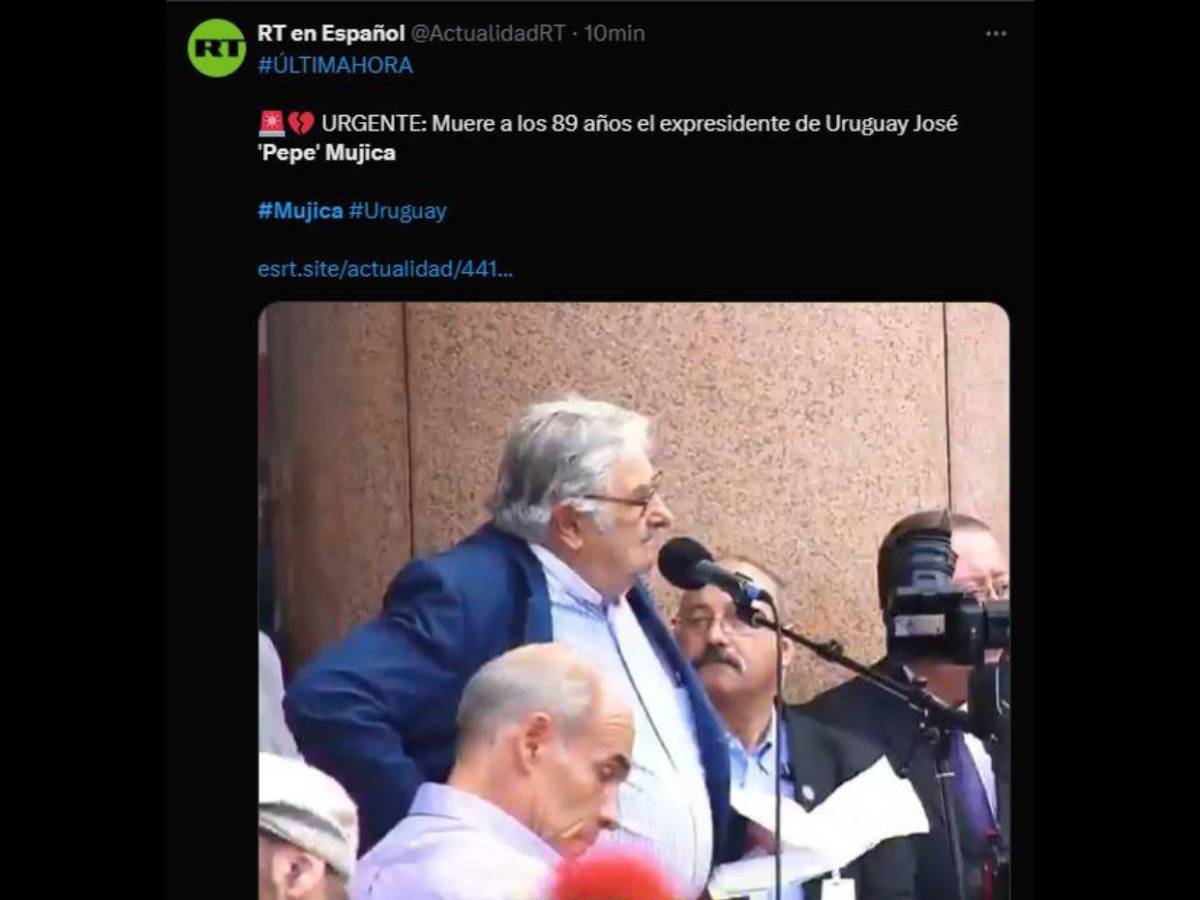 Así informa el mundo la muerte de Pepe Mujica, expresidente de Uruguay