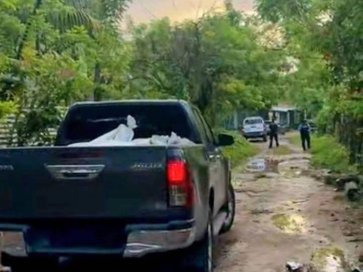 Rostros de las víctimas de la masacre en La Ceiba; cuatro eran hermanos