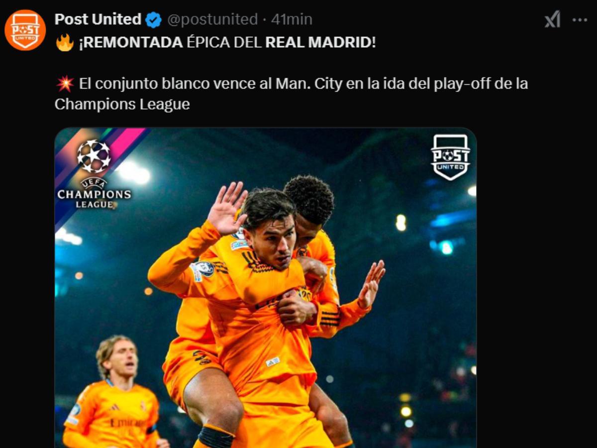Reacción de la prensa tras la remontada del Real Madrid ante City: “También obra milagros”