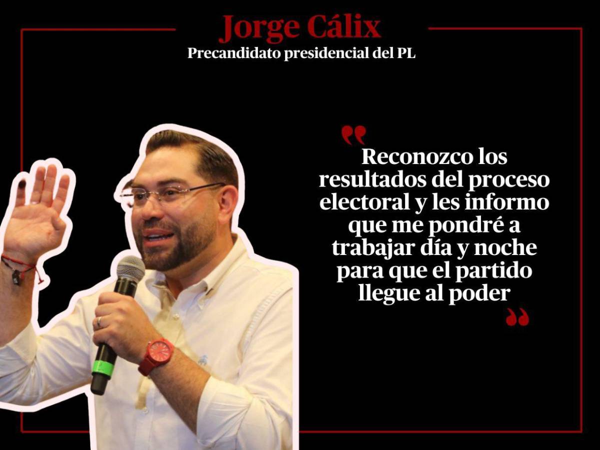 “Me pondré a trabajar día y noche para que el partido llegue al poder”: Frases de Jorge Cálix