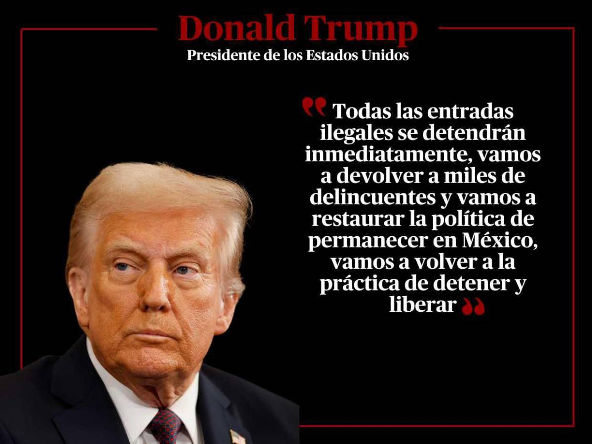 “Dios me salvó para que EUA sea salvado”: frases del presidente Donald Trump en su discurso