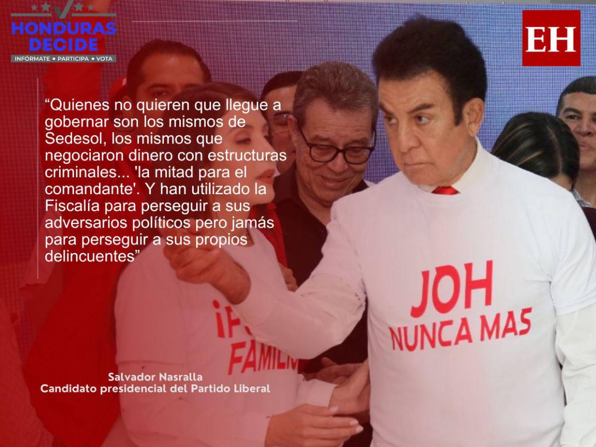 Salvador Nasralla: Quienes no quieren que llegue a gobernar son los mismos de Sedesol