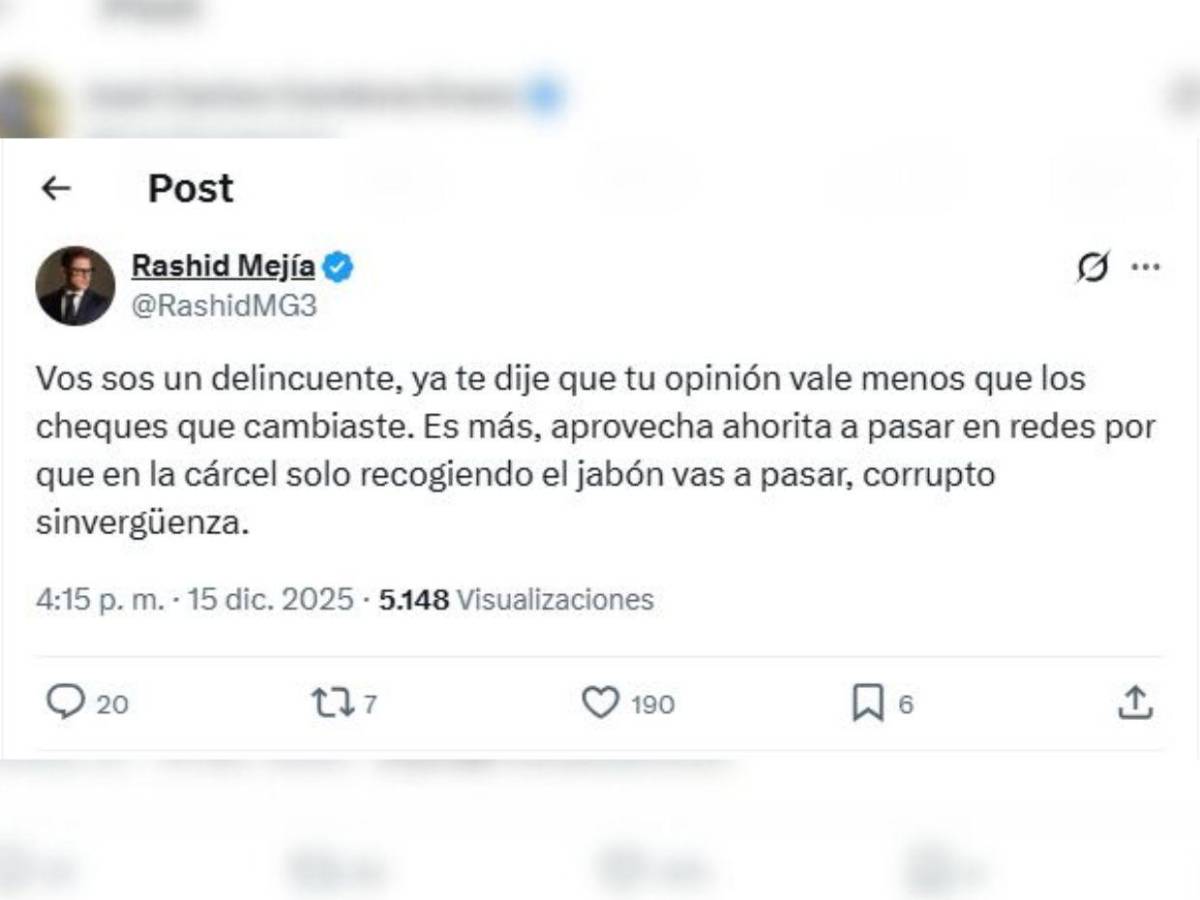 José Carlos Cardona se insulta con Rashid Mejía y un periodista: “Eras cachureco de closet