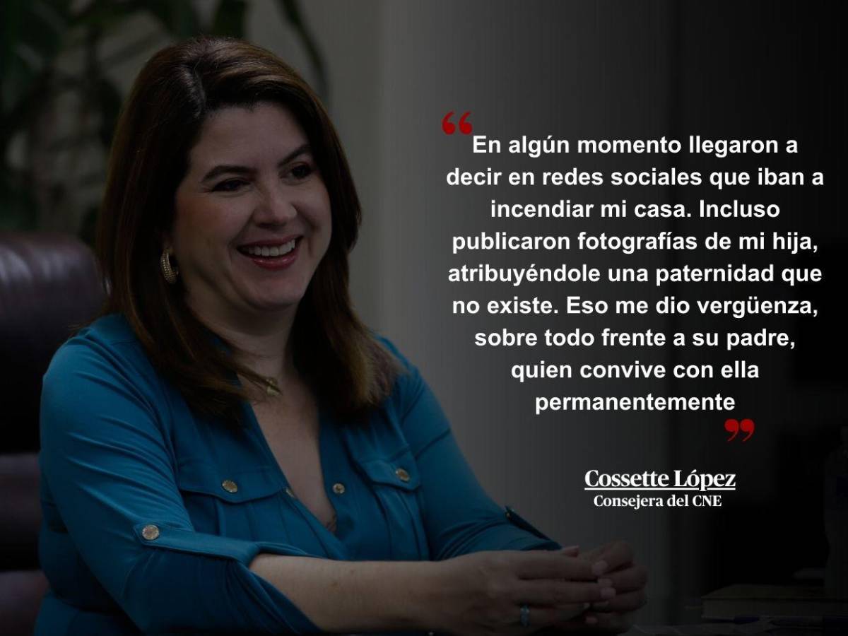 Creemos que nuestras comunicaciones están intervenidas: Frases de Cossette López antes de dejar la presidencia del CNE
