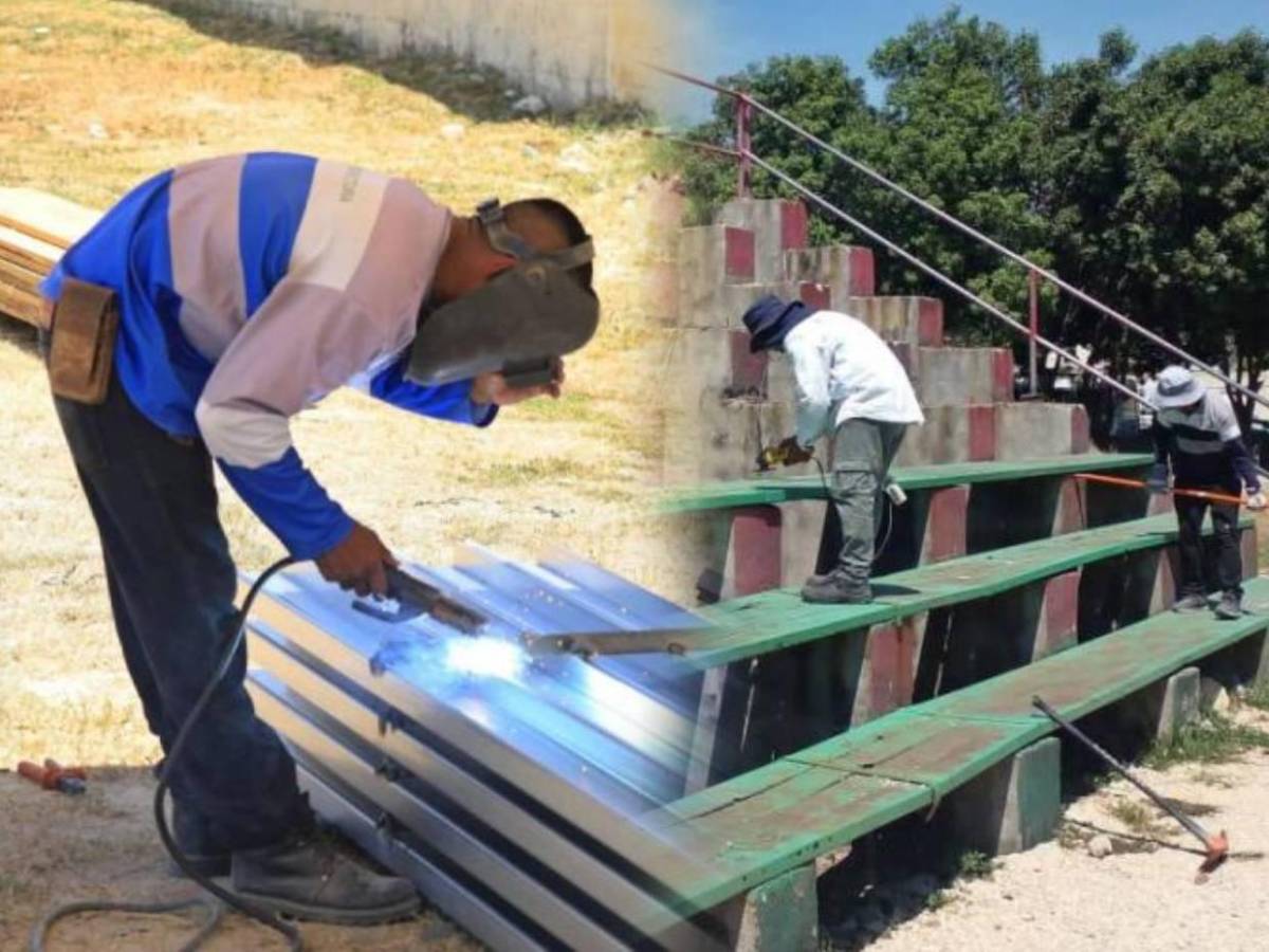 Estadio Ruben Deras recibe mejoras para final de Ascenso entre Choloma e Independiente