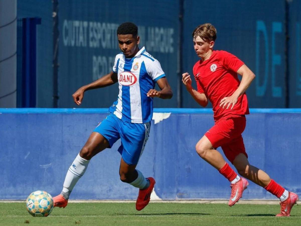 Quién es el nuevo futbolista de Honduras de padre africano y juega en el Espanyol de España