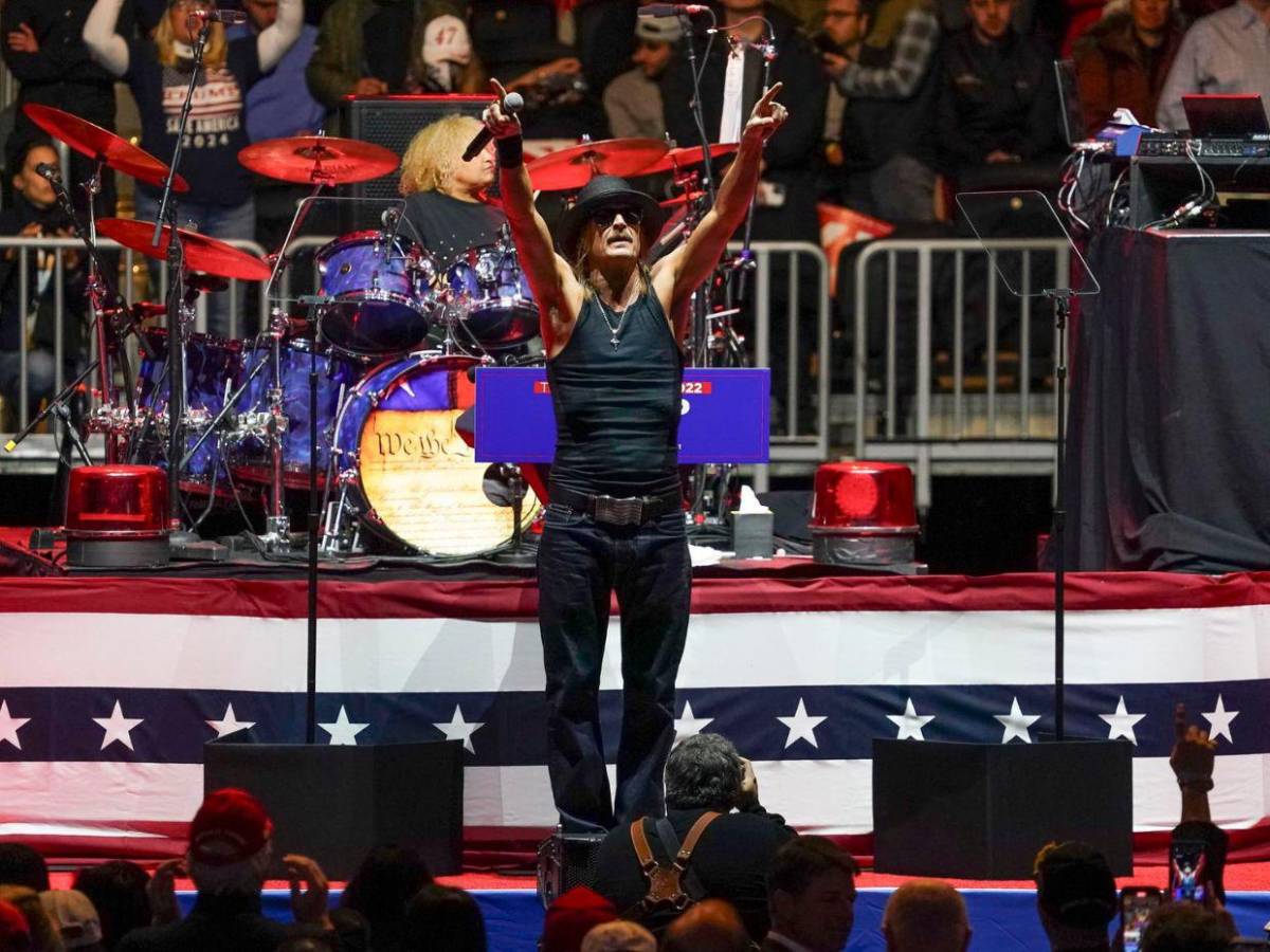 Las imágenes del rally que hizo Donald Trump en Washington previo a su investidura