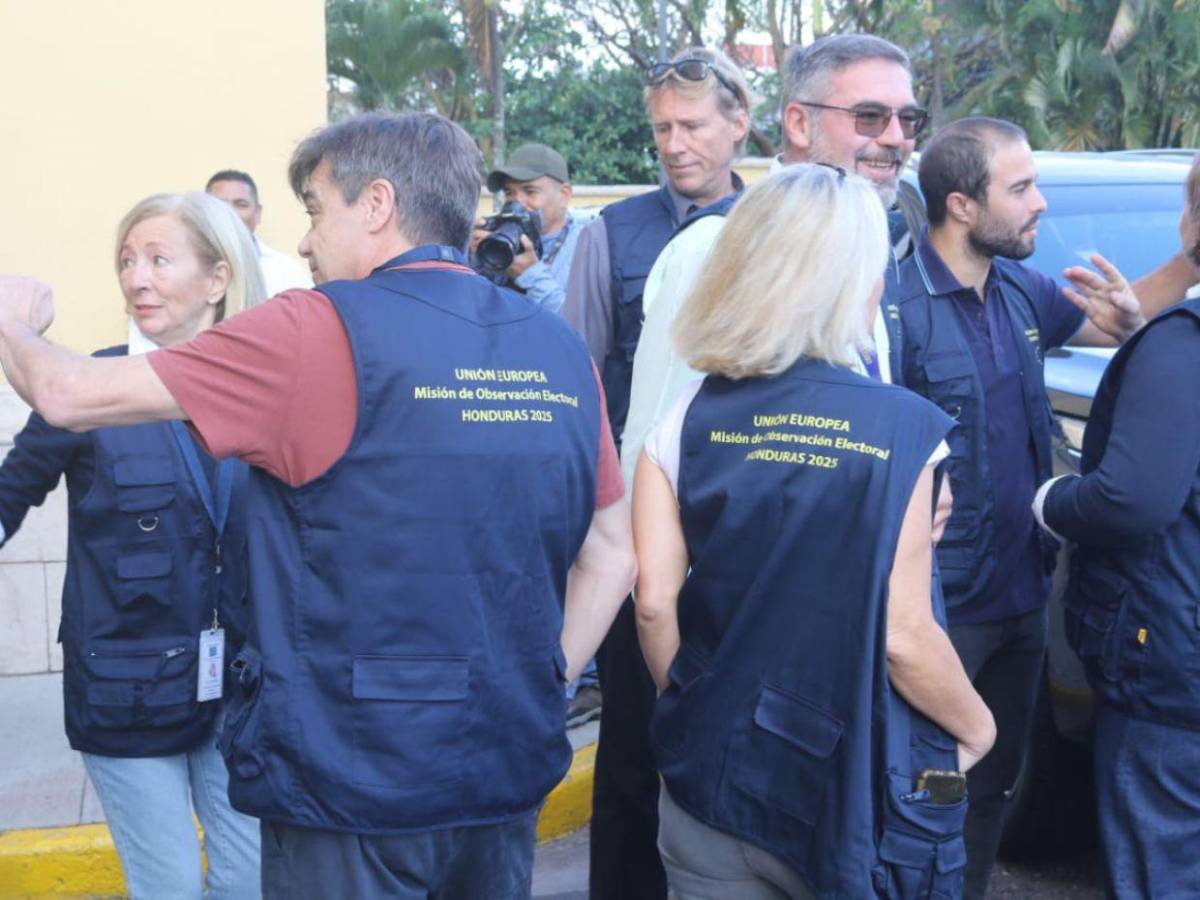 Suman 70 observadores electorales de la Unión Europea en Honduras