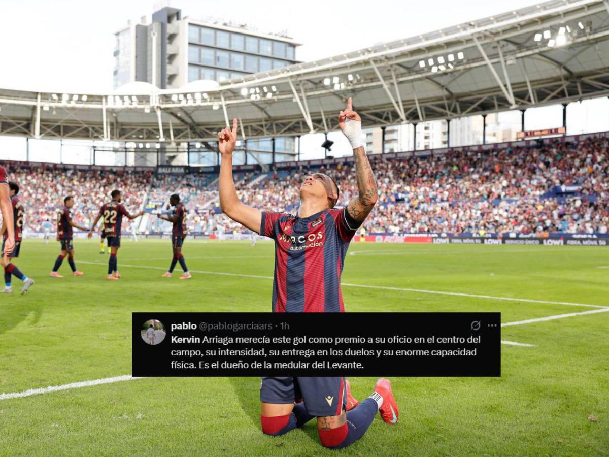 Brutal Premio a su oficio: Prensa deportiva se deshace en elogios tras golazo de Kervin Arriaga