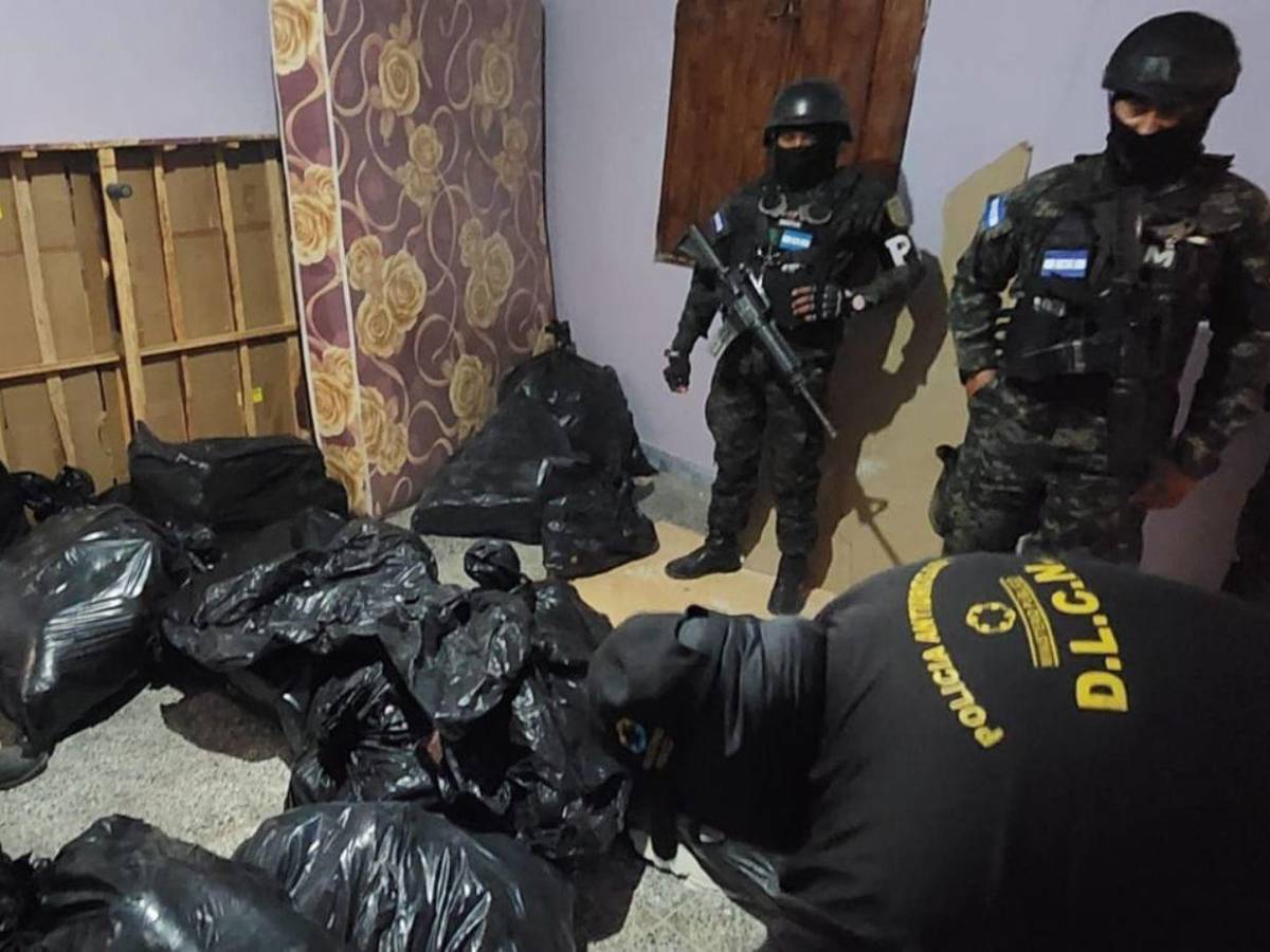 Decomiso de drogas y armas: los resultados de los allanamientos a la MS-13