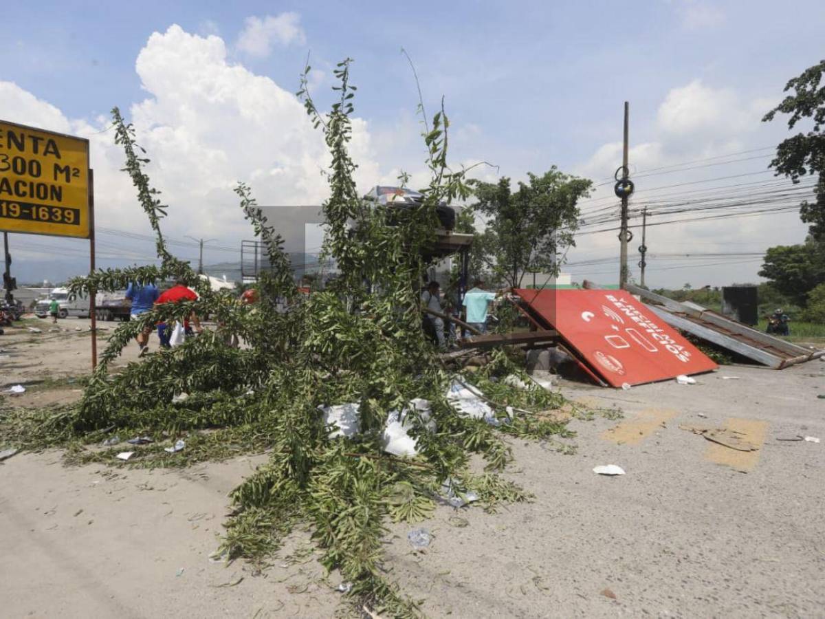 Las imágenes que dejan las protestas de los inversionistas de Koriun en Choloma