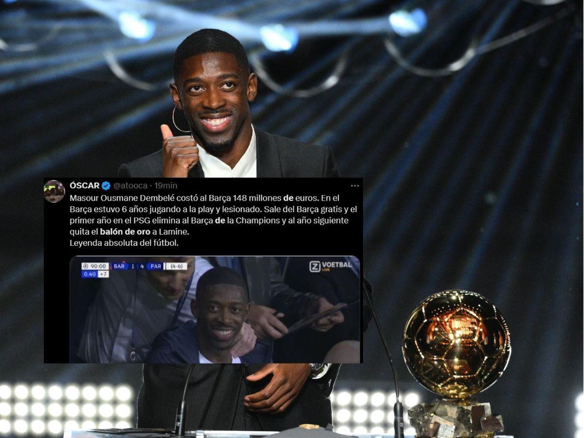 Broma pesada estará a años luz de Messi: Reacción de la prensa al ganador del Balón de Oro 2025