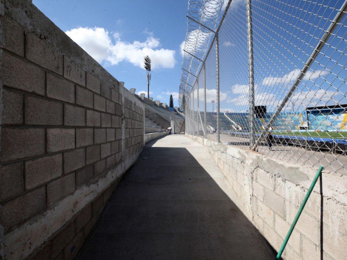 Lista la grada de Sol Centro del Nacional para recibir hinchas capitalinos