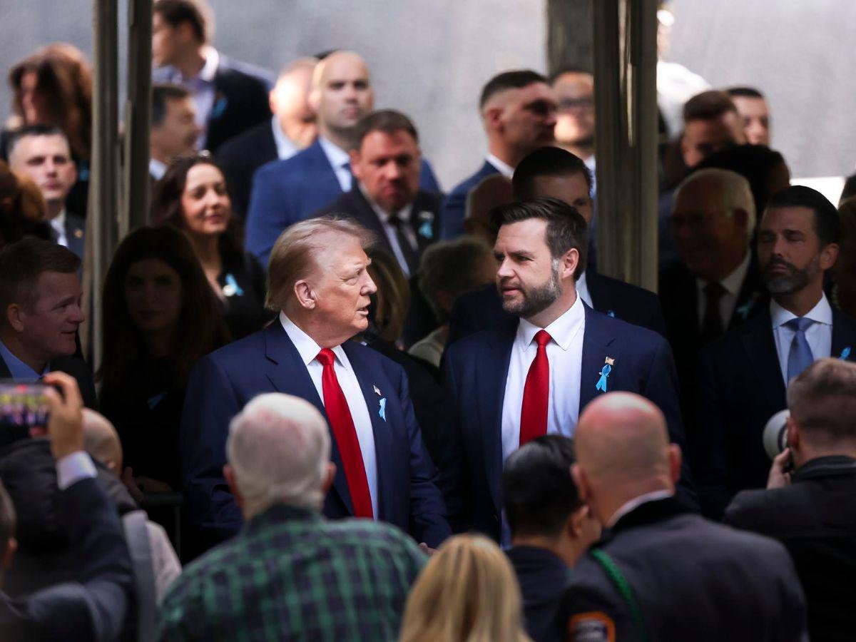 Kamala Harris y Donald Trump asisten al mismo homenaje a víctimas del 9/11