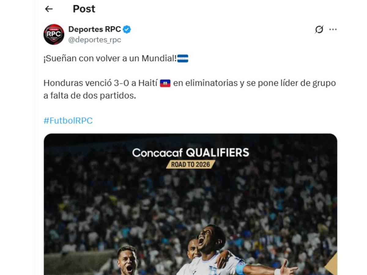 Honduras golea a Haití: Lo que dicen los medios y periodistas tras el triunfo en eliminatoria