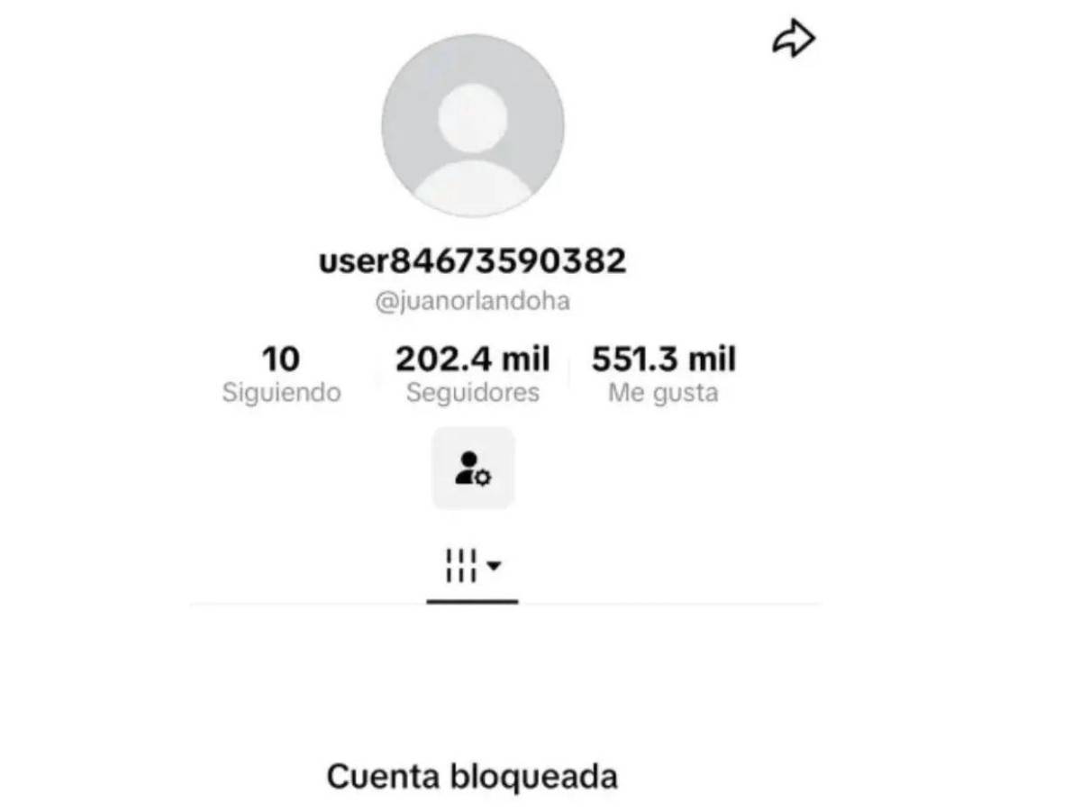 ¿Por qué cerraron las dos cuentas de TikTok de Juan Orlando Hernández?