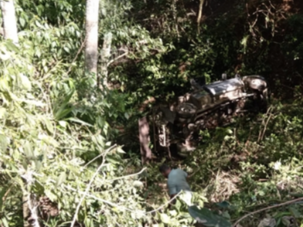 Cinco heridos deja accidente por volcamiento en El Paraíso