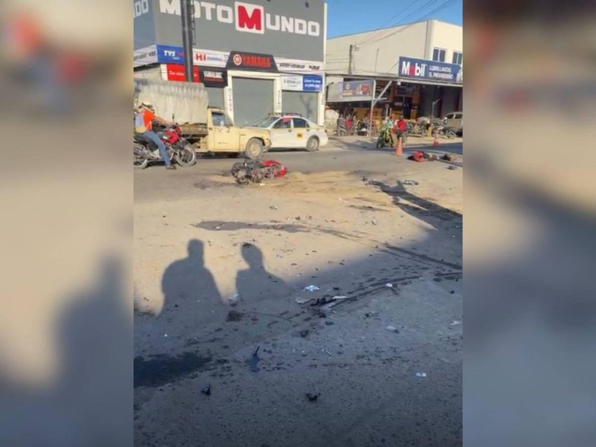 Daniel Peña iba a trabajar cuando fue embestido por dos carros en El Progreso