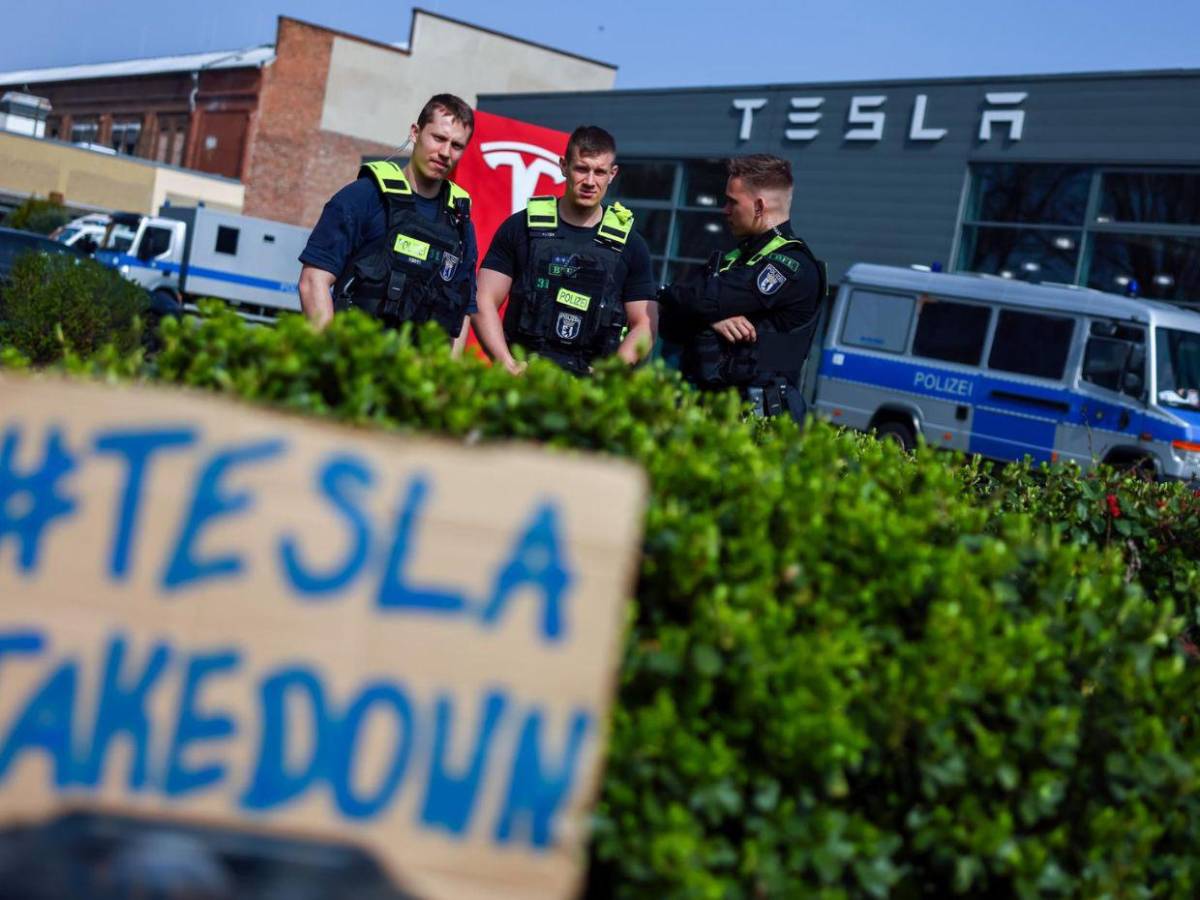 Día de protesta global contra Musk: Europa contra Tesla